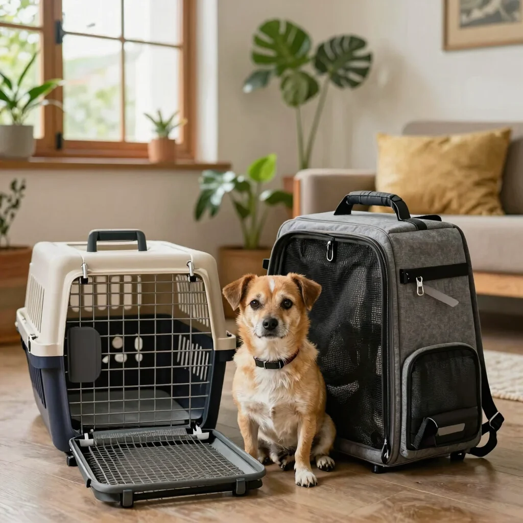 Transportín o mochila: qué cambia para tu mascota